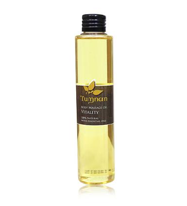 BODY MASSAGE OIL "VITALITY" 100% NATURAL WITH ESSENTIAL OIL 150 ML